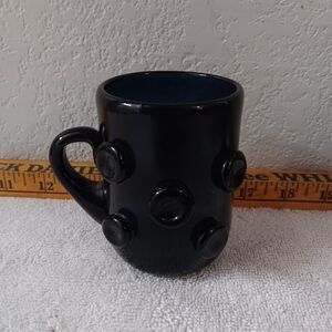 Black Studded Mug